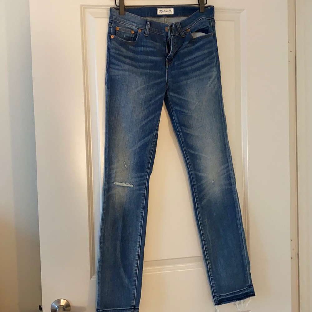 Madewell Alley Straight Jeans